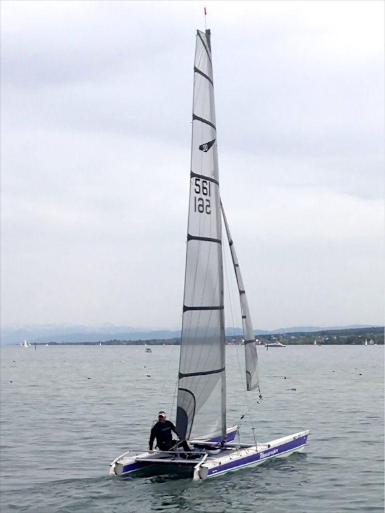 Dart 20 mit Mylar-Segeln