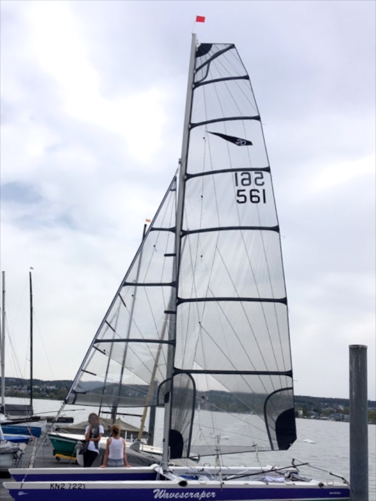 Dart 20 mit Mylar-Segeln